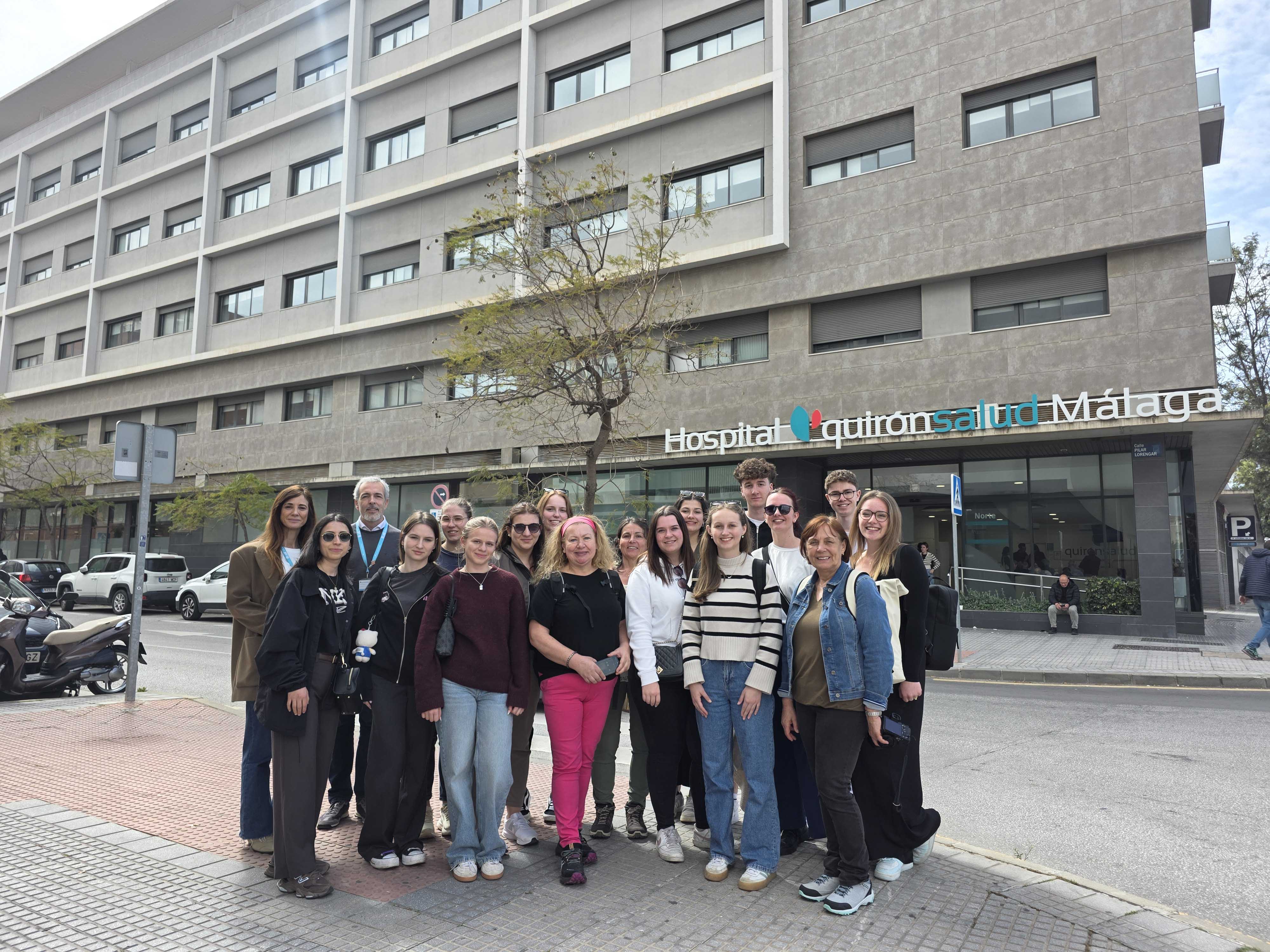 visita alumnos enfermería Austria -