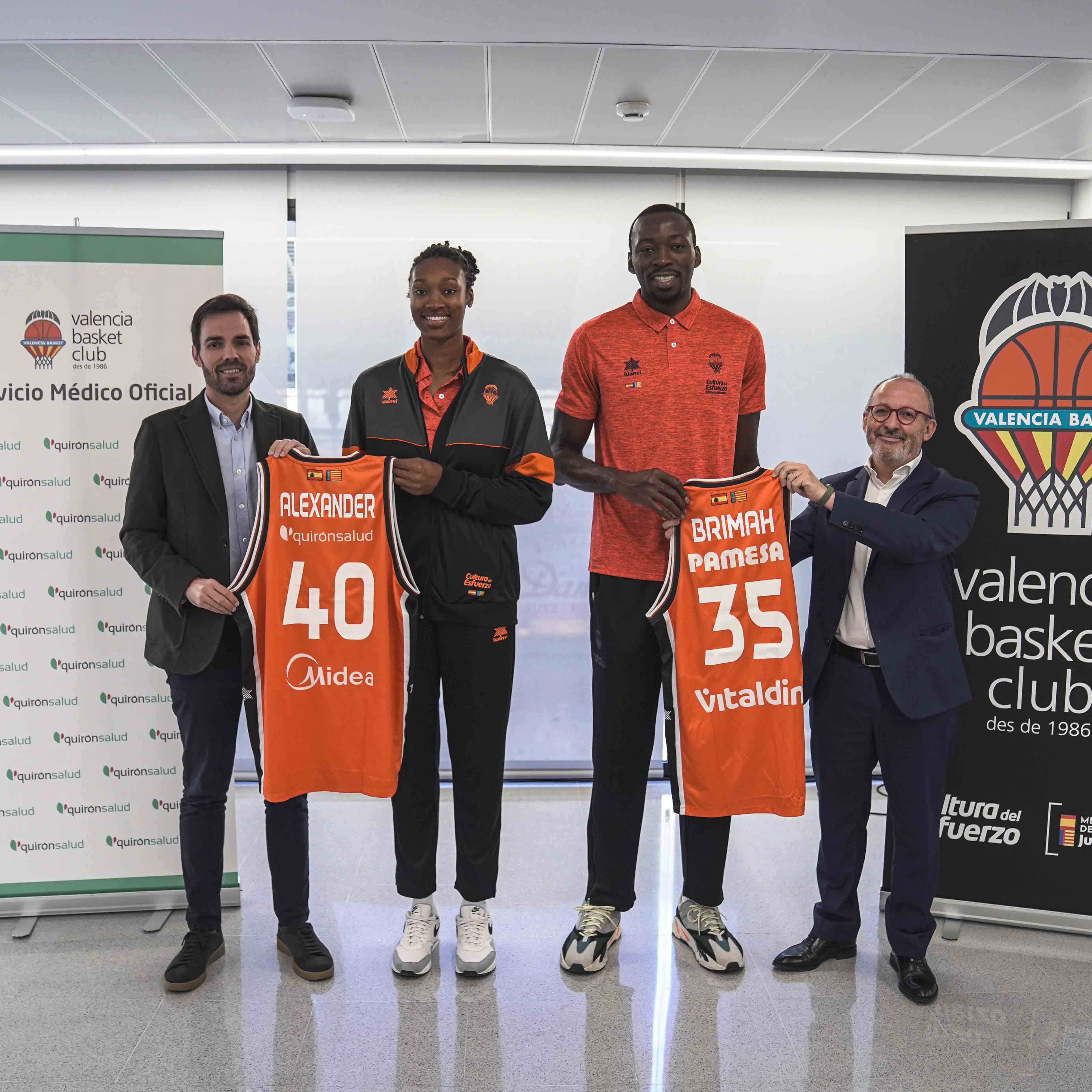 Presentación jugadores Valencia Basket