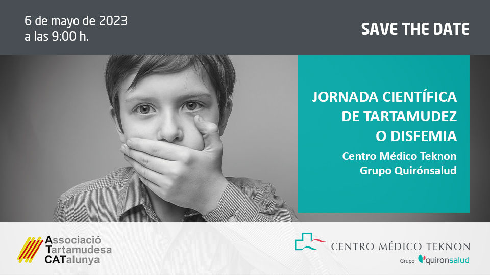 Save the date Jornada TARTAMUDEZ TEKNON