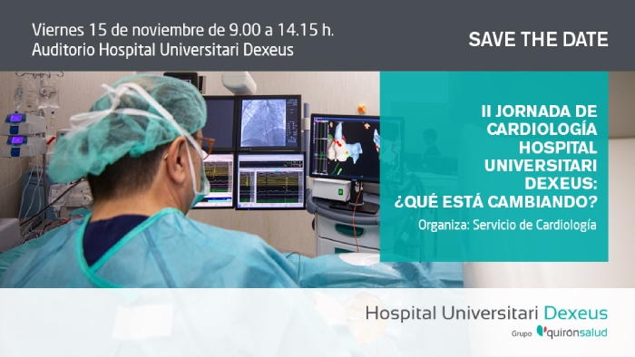 Save the Date Cardiología Dexeus