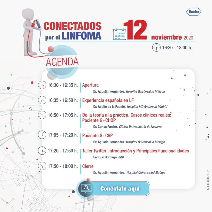 Programa Reunión Online Conectando con el Linfoma