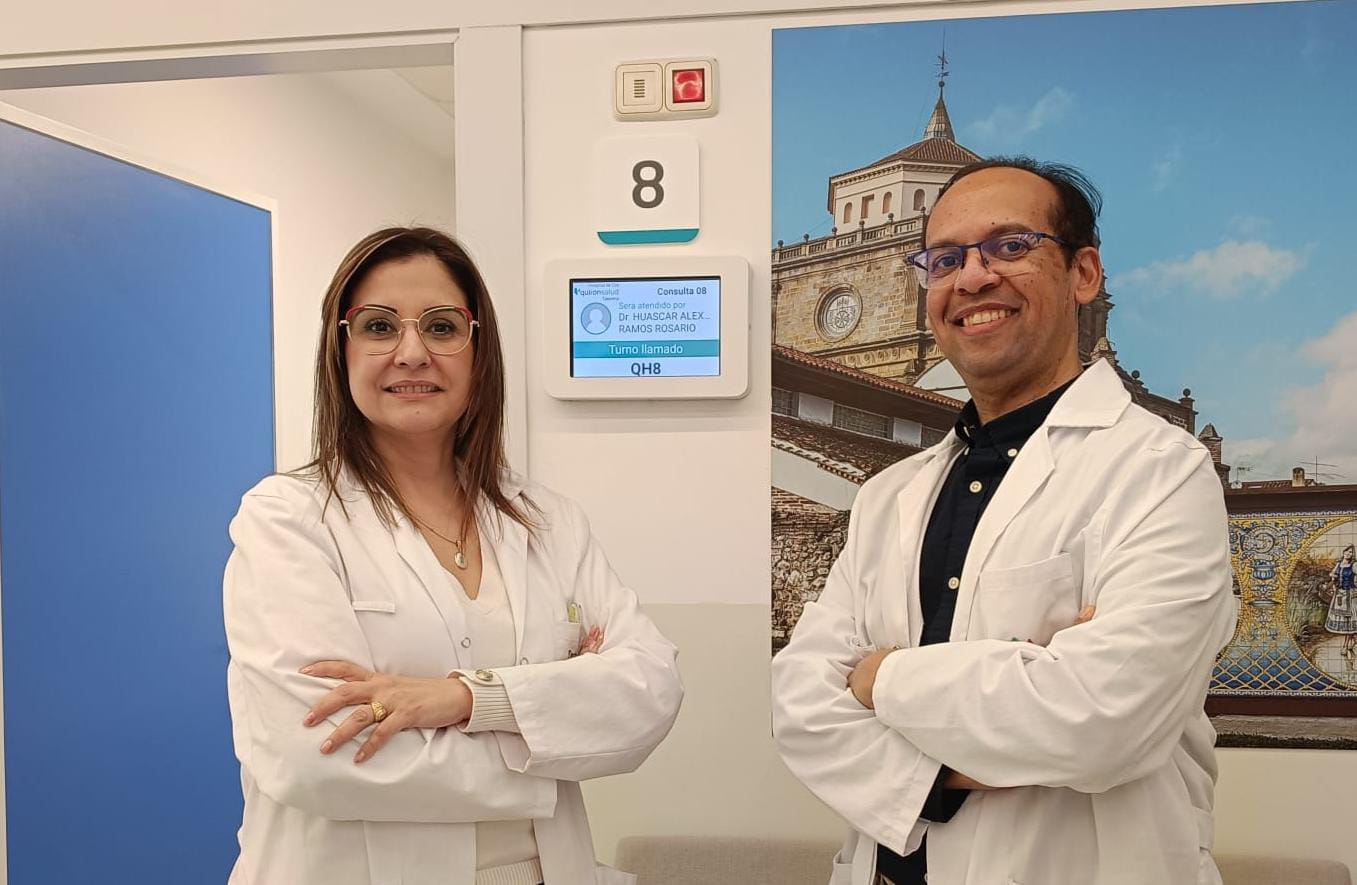 Doctora Muñoz y doctor Ramos Aparato Digestivo Quirónsalud Toledo y Talavera