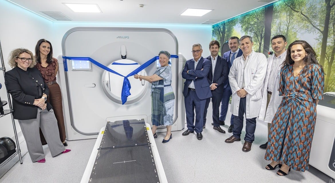 Momento de la inauguración oficial del Areta RT del Hospital Universitario Rey Juan Carlos