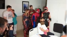 Visita Superheroes Quirónsalud Málaga 5