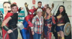Visita Superheroes Quirónsalud Málaga 24