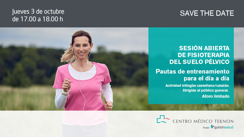 Save the date_Sesión Fisio Suelo Pelvico- 3 Octubre-Teknon