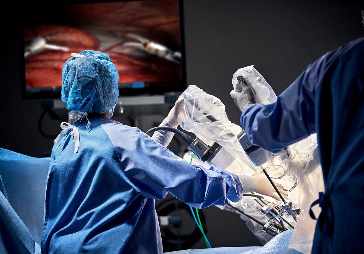 Cirugía robótica da Vinci tenerife