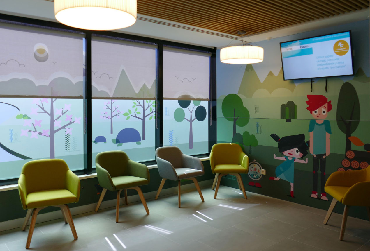 Sala de espera infantil